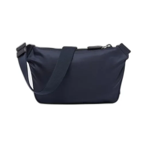 Re-Nylon and Saffiano leather shoulder bag
