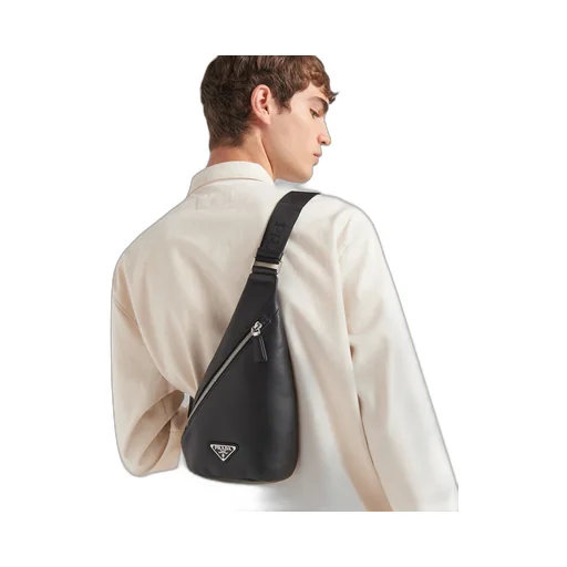 Prada Cross leather bag
