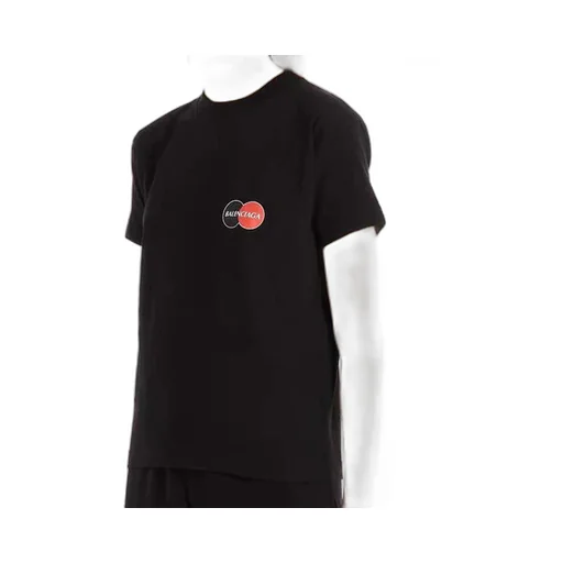 Chest Logo Printing Round Neck T-Shirt