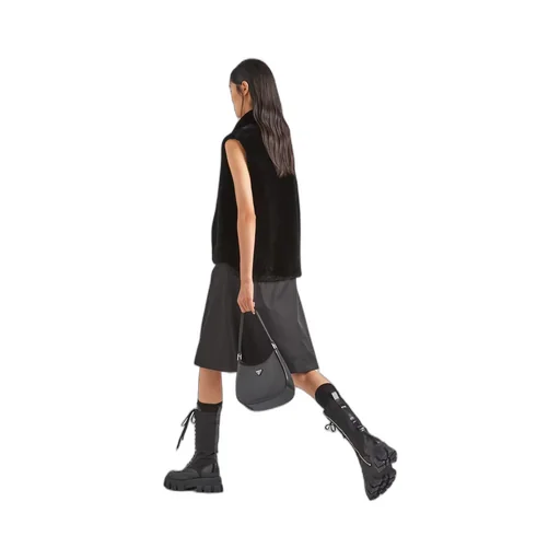 Shearling vest