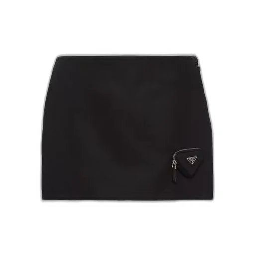 Re-Nylon miniskirt