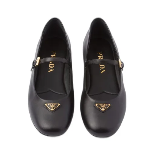 Nappa leather ballerinas
