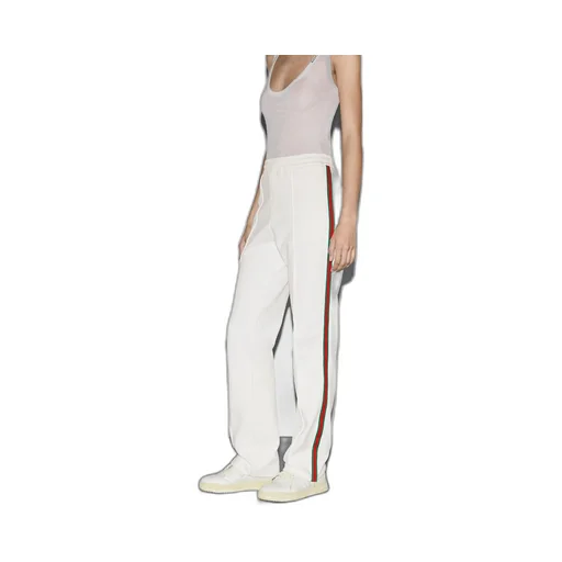 Jersey drill jogging pants with Web