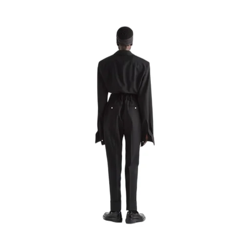 Single-breasted light mohair jacket