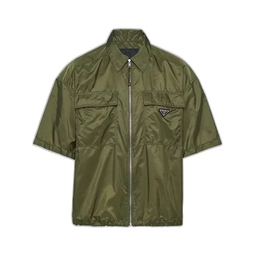 Short-sleeve light Re-Nylon shirt