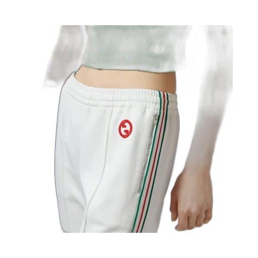 Technical jersey trousers with Web