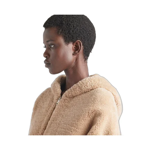 Nappa shearling jacket