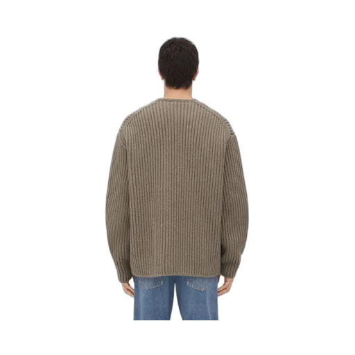 Wool And Cashmere English Rib Cardigan