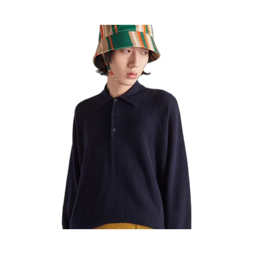 Cashmere polo shirt