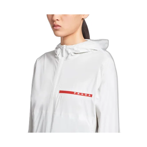 Light Re-Nylon hooded jacket