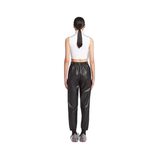 Light Re-Nylon wide-leg pants
