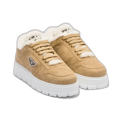 Suede sneakers