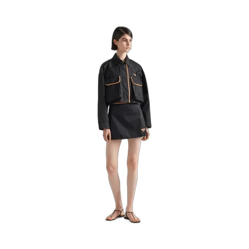 Re-Nylon miniskirt