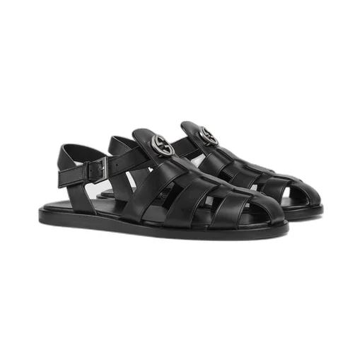 Men's sandal with buckle