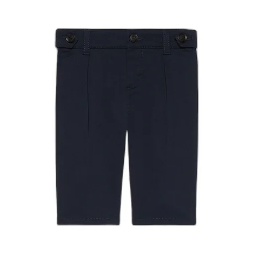 Baby stretch cotton trousers with Web