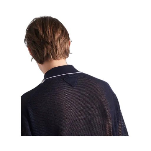 Cashmere polo shirt