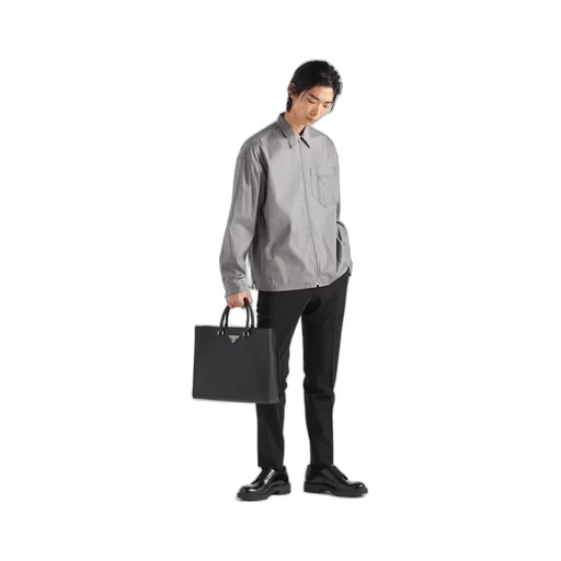 Stretch cotton shirt