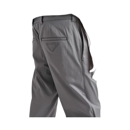 Stretch poplin pants