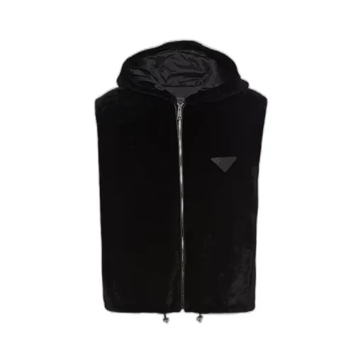 Shearling vest
