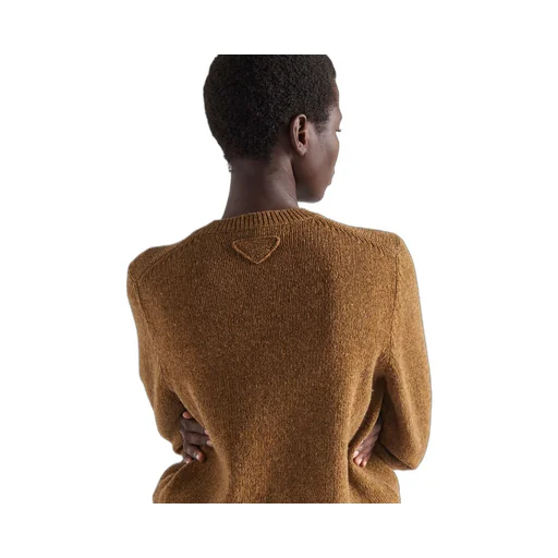 Wool and cashmere crew-neck sweater