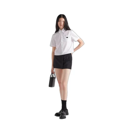Kid mohair miniskirt