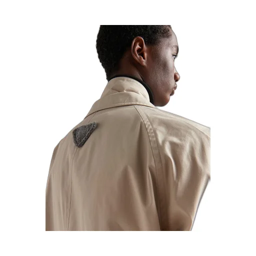 Cotton-blend overcoat