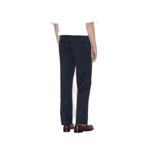 Double cotton twill pant with Web