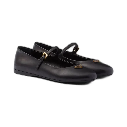 Nappa leather ballerinas