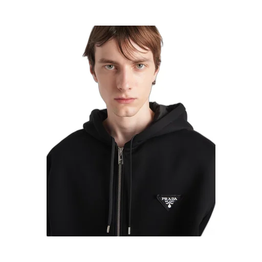 Cotton fleece hoodie