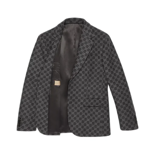 GG flannel jacket