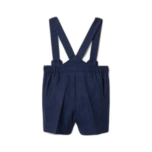 Baby Double G wool flannel overall