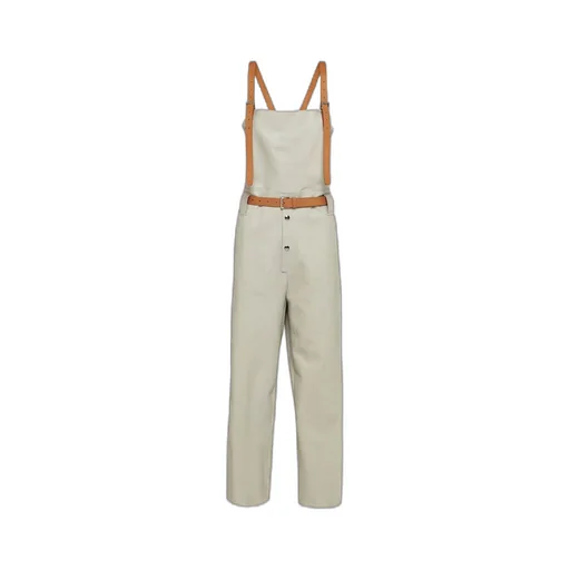 Leather overalls