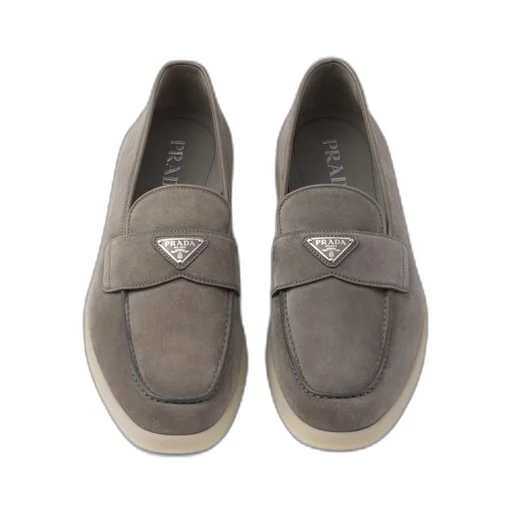 Suede loafers