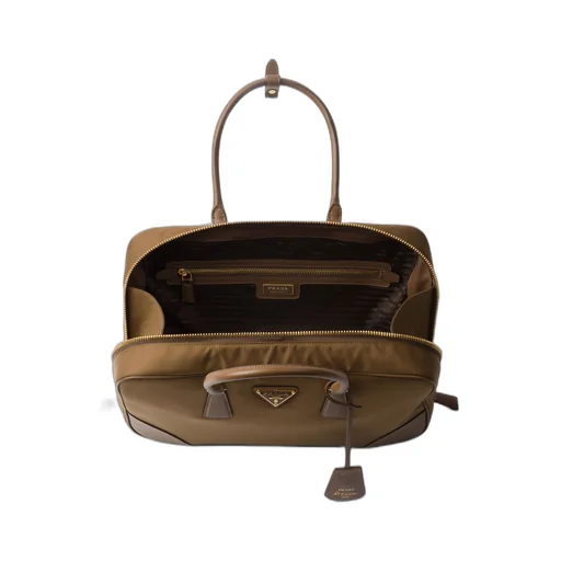 Prada Re-Edition 1978 large Re-Nylon and Saffiano leather two-handle bag