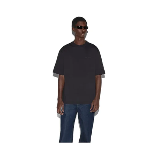 Cotton jersey T-shirt with embroidery