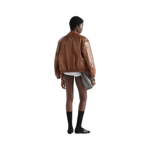 Nappa leather jacket