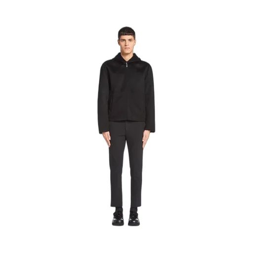 Cashmere blouson jacket