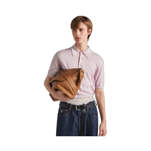 Cashmere polo shirt