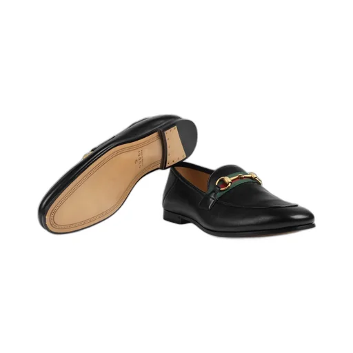 Men's leather Horsebit loafer with Web