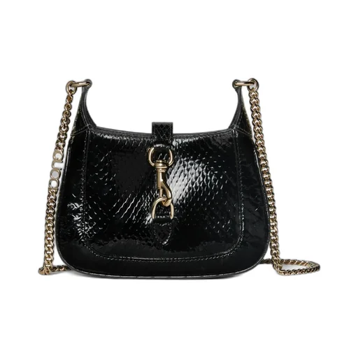 Gucci Jackie Notte python mini bag
