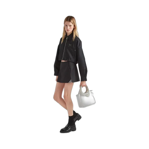 Re-Nylon miniskirt