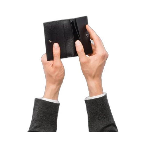 Saffiano Leather Card Holder