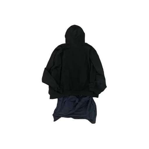 XXXL Patched T-Shirt Hoodie Oversized