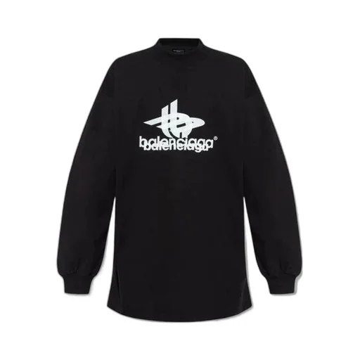 Layered Sports Long Sleeve T-shirt Oversized