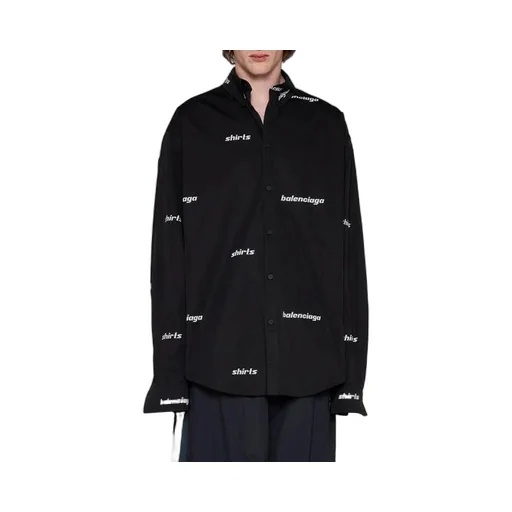 Logo Print Cotton Shirt