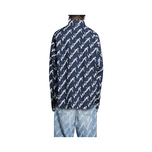 Scribble Logo Short Sleeve Shirt Large Fit