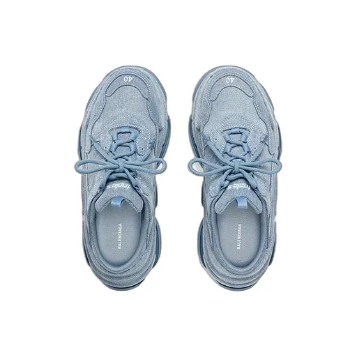 Triple S Mule Denim 