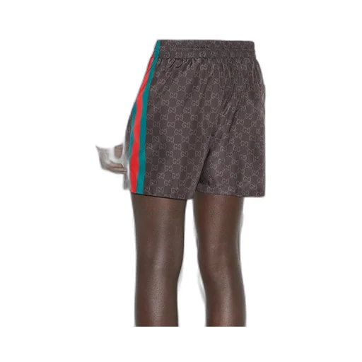 GG nylon swim short with Web