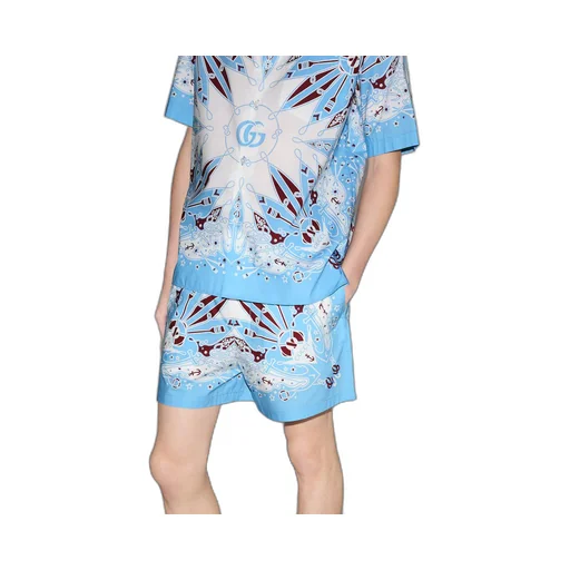 Gucci bandana print cotton short