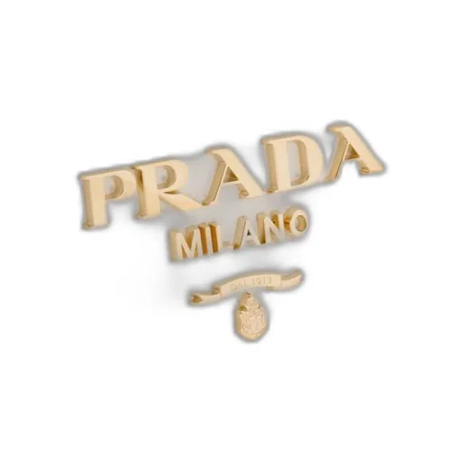 Small leather Prada Symbole bag with topstitching